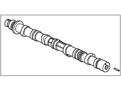 Honda 14120-R41-L00 Camshaft, Exhuast