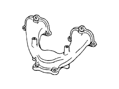 Honda 18100-PE0-010 Manifold, Exhuast