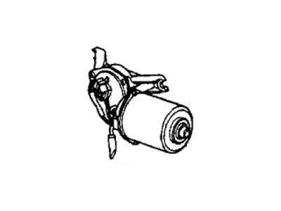 Honda 38410-SB2-675 Motor, Wiper