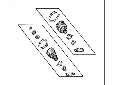 Honda 44018-SB2-A00 Cv Boot Set, Outboard