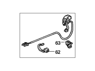 Honda 72182-SV2-003 Switch Assy., L. Cylinder