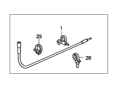 Honda 39159-SV4-000 Feeder, Motor Antenna