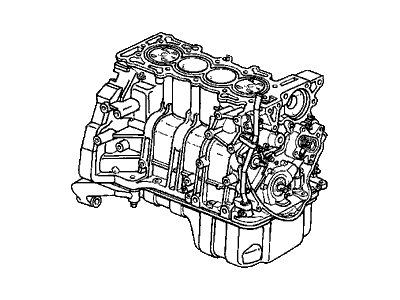 Honda 10002-P0J-305 General Assy., Cylinder Block