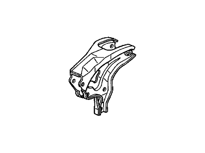 Honda 50827-SM4-000 Bracket, RR. Engine Mounting (MT)