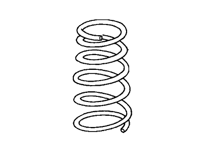 Honda 52441-SCV-A21 Spring, Rear