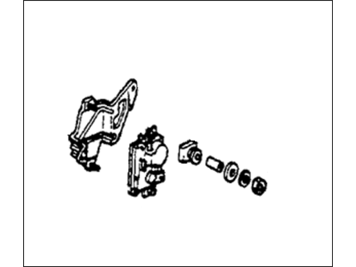 Honda 38385-SA6-013 Actuator, Right Front Door Lock (Mitsuba)