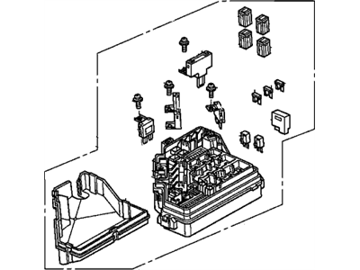 Honda 38250-SVA-A22 Box Assembly, Relay