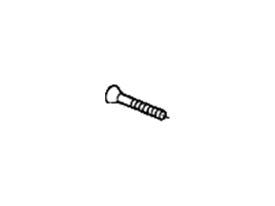 Honda 93600-06030-0A Screw, Flat (6X30)