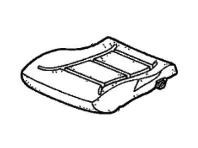 Honda 81532-SV4-J02 Pad, Left Front Molding Cushion