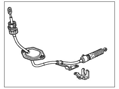 Honda 54315-SWA-A82 Wire, Control