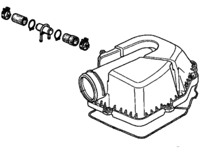 Honda 06172-PNA-307 Cover Kit, Air Cleaner