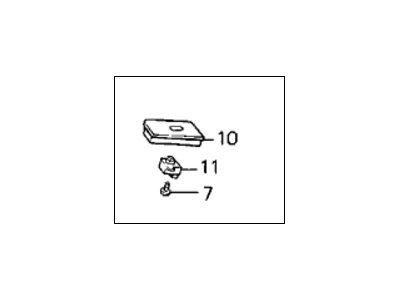 Honda 35760-SR2-A01 Switch Assembly, Power Window Assistant