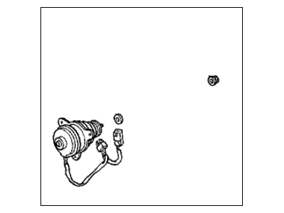 Honda 19030-P2A-014 Motor, Cooling Fan (Mitsuba)