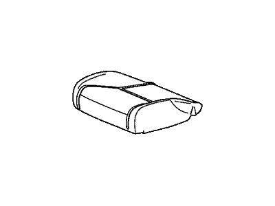 Honda 81137-TS8-A81 Pad Complete Right, Front Cushion