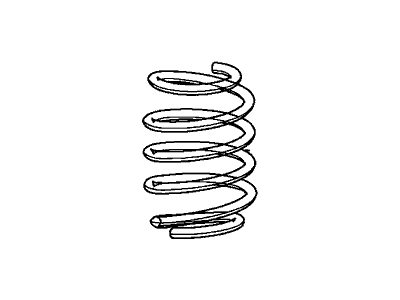 Honda 51406-TR7-B13 Spring, Left Front