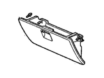 Honda 77503-SX0-A01ZB Box, Document (Excel Charcoal)