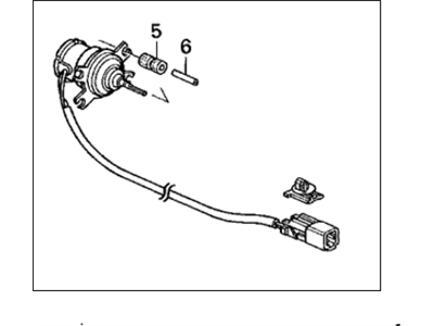 Honda 79310-SX0-961 Motor Assembly, Blower