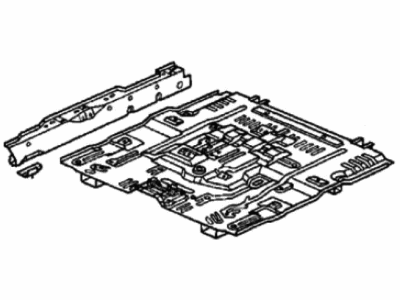 Honda 65100-SX0-A01ZZ Floor, FR.
