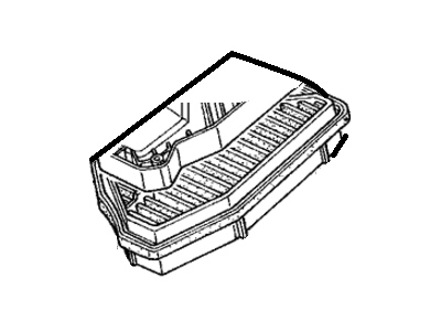 Honda 17220-P0A-A00 Element Assembly, Air Cleaner