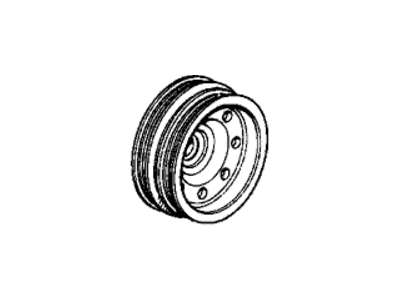 Honda 13810-PM8-A01 Pulley, Crankshaft