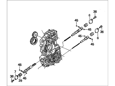 Honda 27105-PL4-691 Body Sub-Assembly, Main Valve