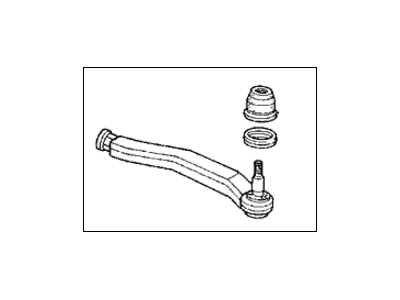 Honda 53560-SS0-003 End, Driver Side Tie Rod (Musashi)