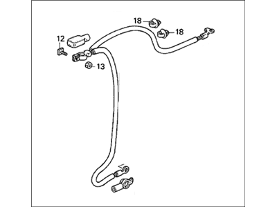 Honda 32410-SS0-911 Cable Assembly, Starter