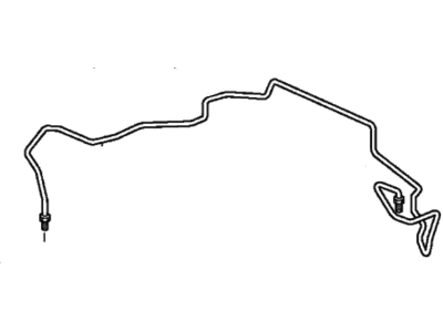 Honda 46376-S2A-A51 Pipe W, Brake