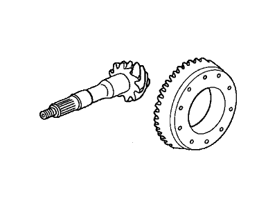 Honda 41220-PCZ-003 Gear Set, Final