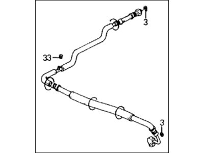 Honda 80310-SF1-A50 Hose, Suction