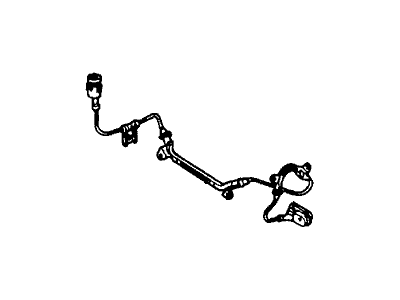 Honda 57475-SF1-971 Sensor Assembly, Left Rear