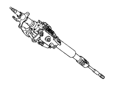 Honda 53200-SF1-A00 Column Assembly, Steering (Driver Side)