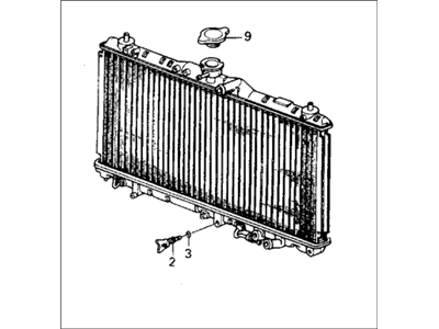 Honda 19010-PK1-305 Radiator Complete