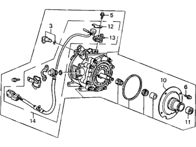 Honda 38810-PK3-S01 Compressor