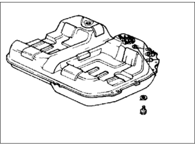 Honda 17500-SF1-A38 Tank, Fuel