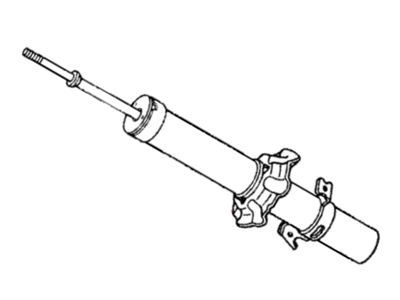 Honda 51606-SF1-923 Shock Absorber Unit, Left Front (Showa)