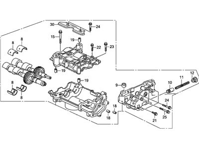 Honda 15100-RAA-A02 Pump Assembly, Oil