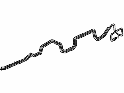 Honda 46340-SCV-A50 Pipe D, Brake