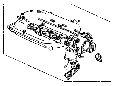Honda 06120-RCA-A02 Gasket Kit, Rear Cylinder Head