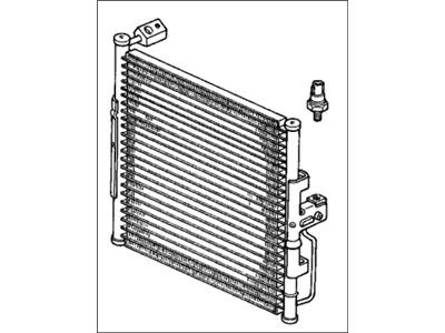 Honda 80110-SR1-A22 Condenser (Showa)