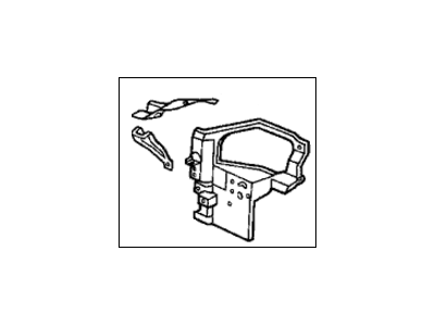 Honda 04611-SR3-A00ZZ Panel Set, Left Front Bulkhead