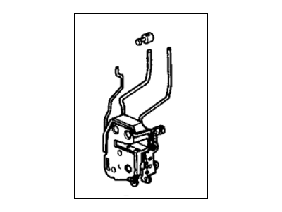 Honda 72110-SH4-A01 Lock Assembly, Right Front Door (Mitsui Kinzoku)