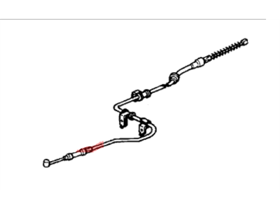 Honda 47510-SH4-C01 Wire A, Passenger Side Hand Brake