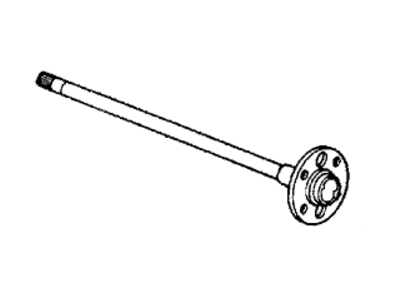 Honda 42311-SD9-010 Shaft, Passenger Side Axle