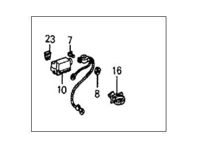 Honda 32410-SB2-687 Cable Assembly, Starter (Sumitomo)