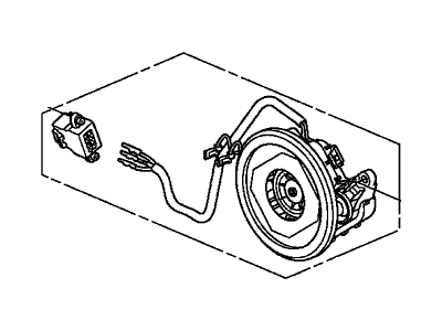 Honda 76210-SDA-A11 Actuator, Passenger Side