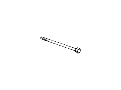 Honda 92200-10115-0J Bolt, Hex. (10X115)