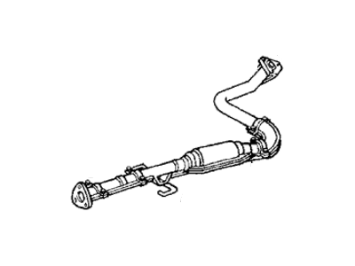 Honda 18220-SB3-682 Pipe B, Exhuast