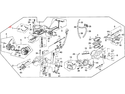 Honda 16100-PE0-L51 Carburetor Assembly