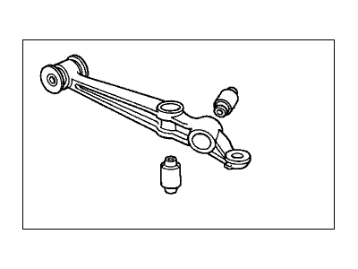 Honda 52360-S30-900 Arm, Left Rear (Lower) (Abs)